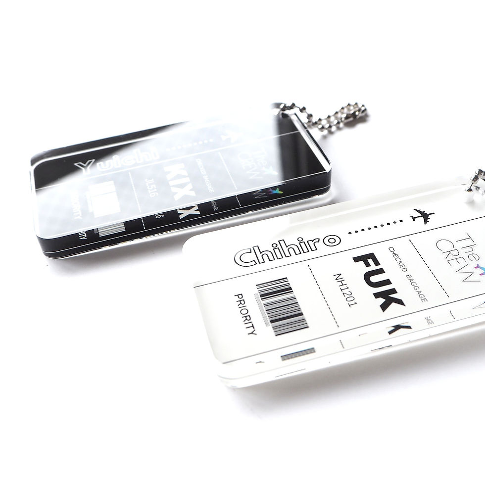 サムネイル： Luggage Tag Design | Domino Tag