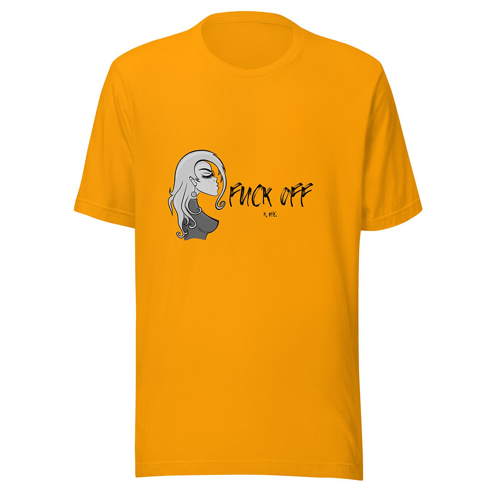 Thumbnail: Fuck Off, K Bye Bella + Canvas Tee