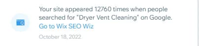 A dryer vent cleaning company, SOS Dryer, getting more hits than their calendar can handle.