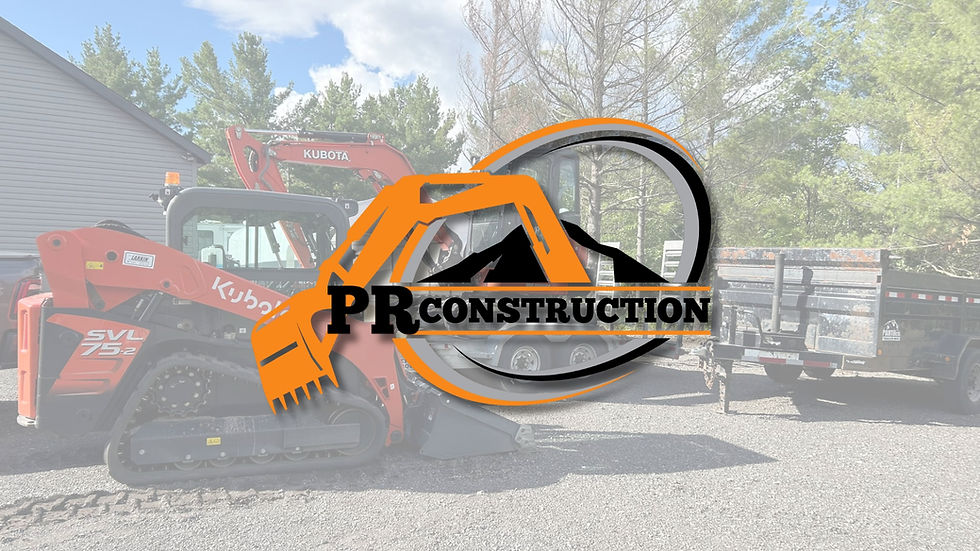 Pour tous vos besoins d'excavation, faites confiance à PR Construction. Demandez-une soumission dès maintenant !