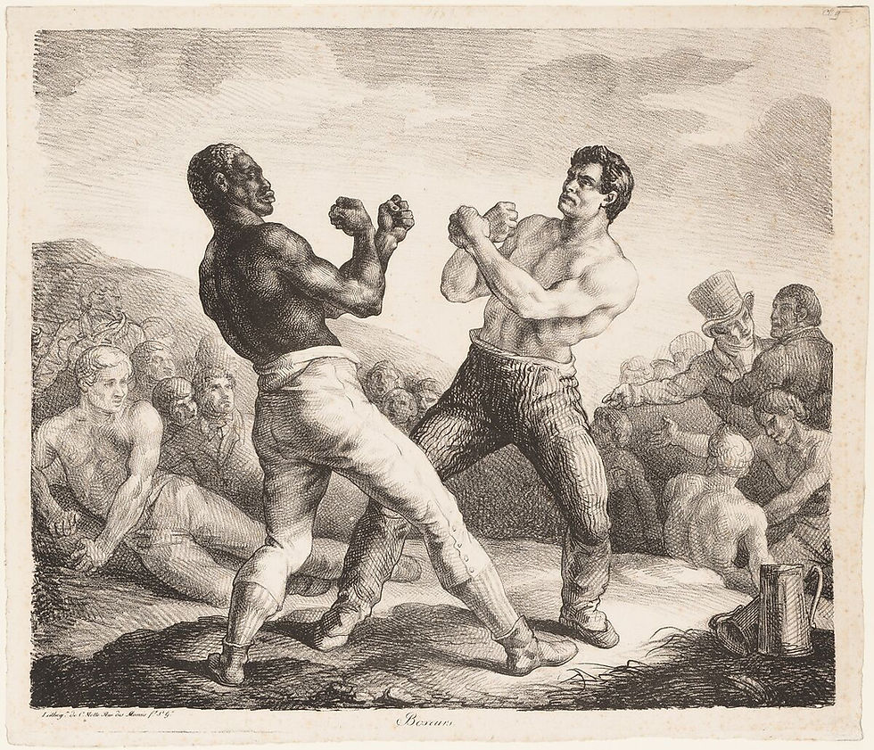 Boxers by Théordore Gericault