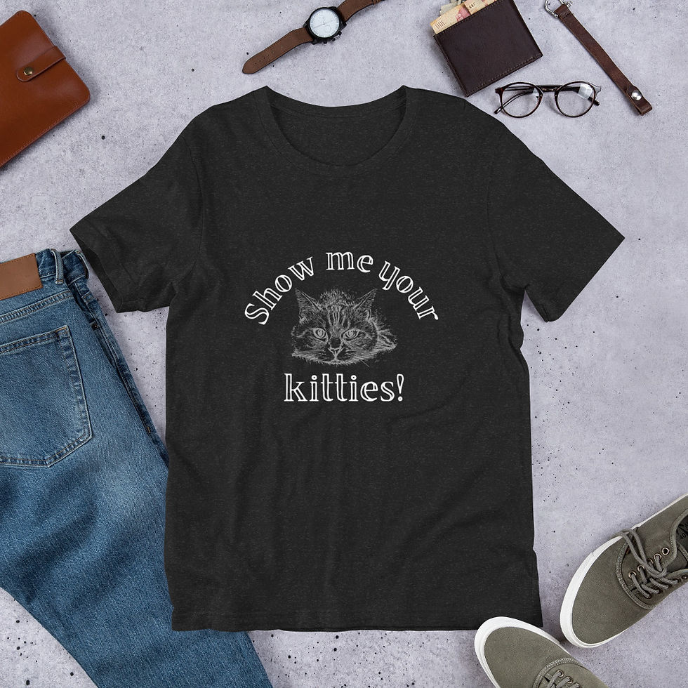 Thumbnail: Show me your kitties! Bella + Canvas Tee