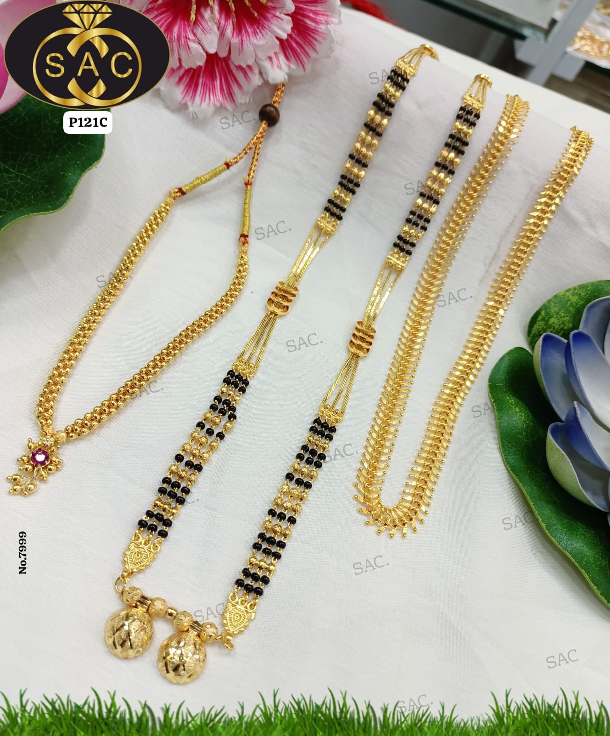 Micro Gold Polish Mangalsutra