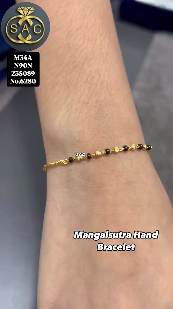 Premium Quality Hand Mangalsutra Bracelet