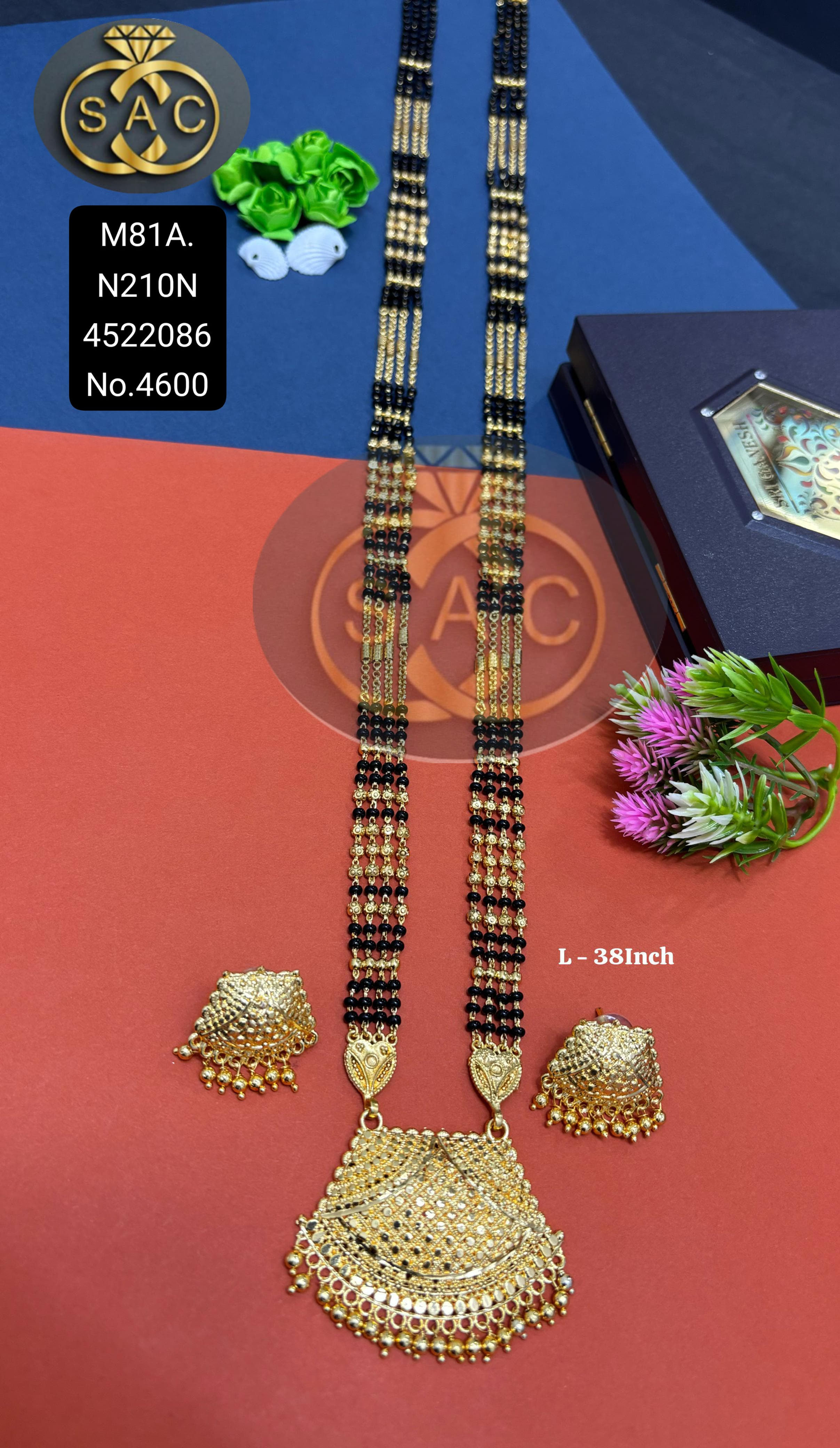 Micro Gold Mangalsutra Set