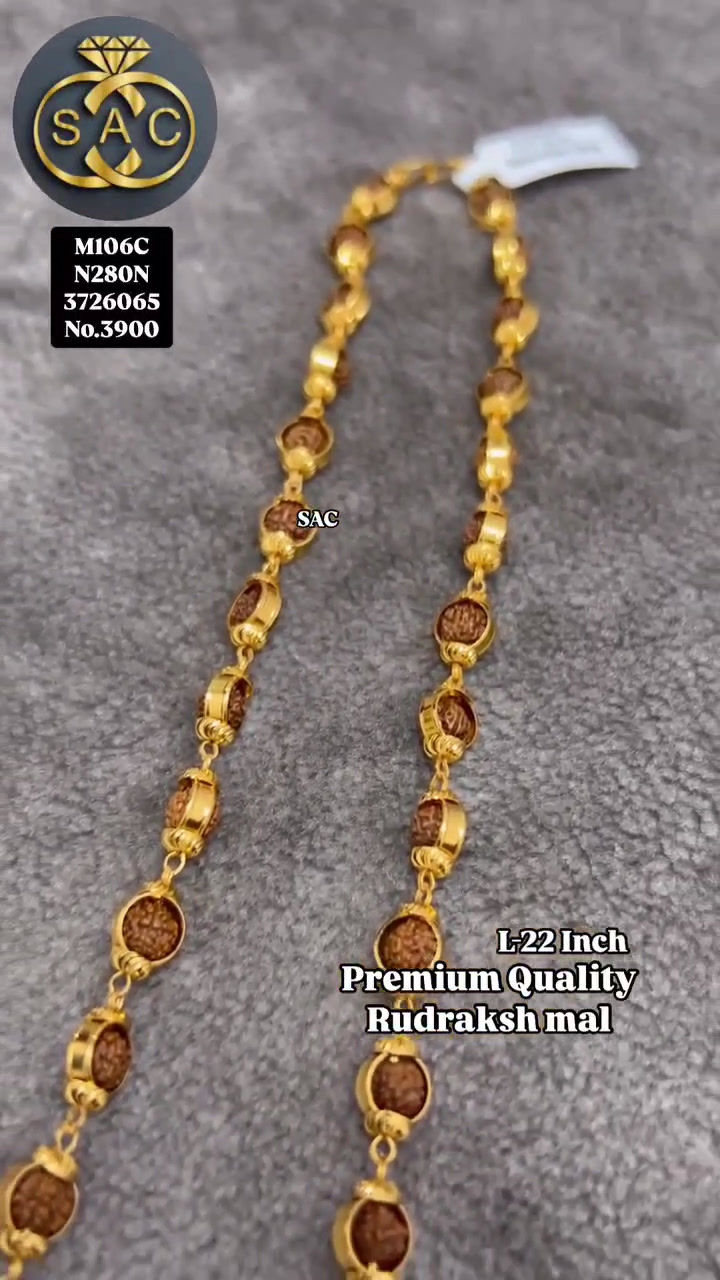 Premium Quality Rudraksha mal