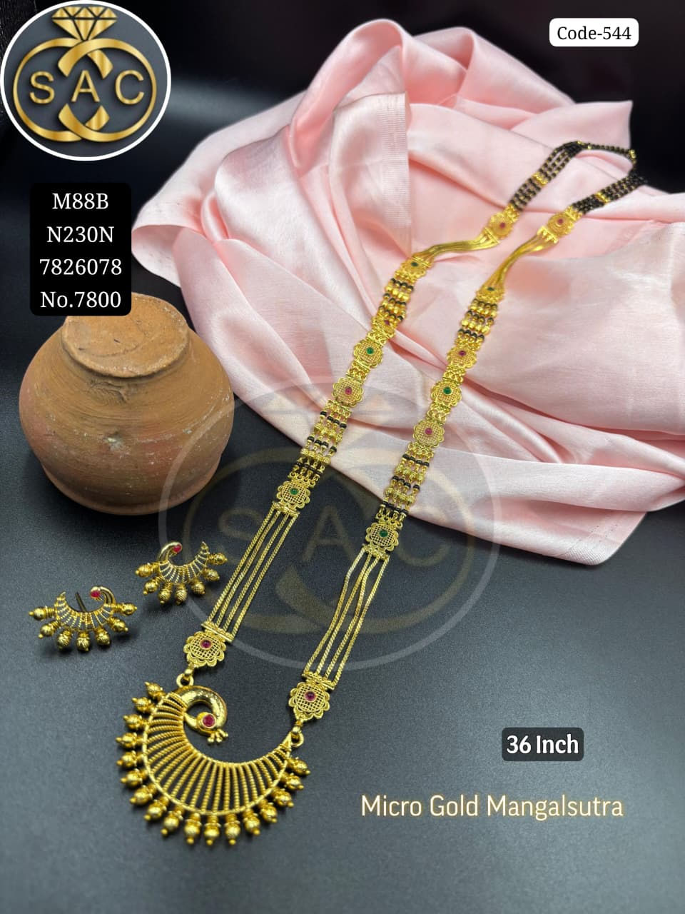 Micro Gold Mangalsutra Set