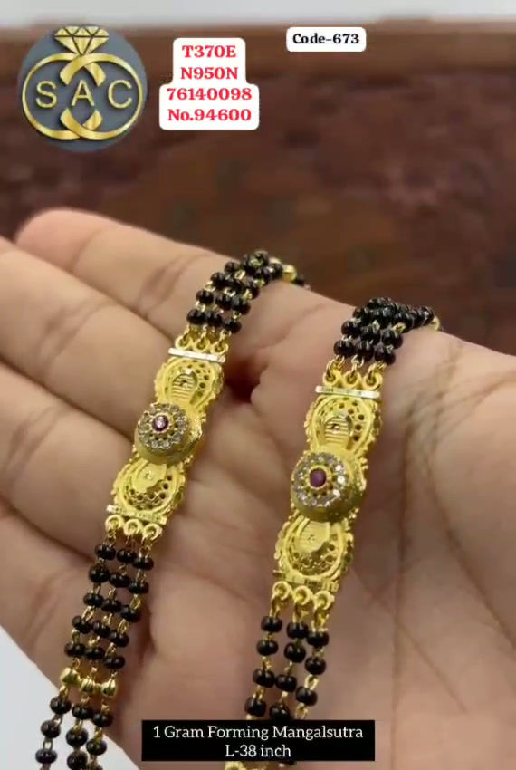 1 GM FORMING MANGALSUTRA - 673