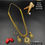 Thumbnail: Premium Quality AD Long Necklace - 512