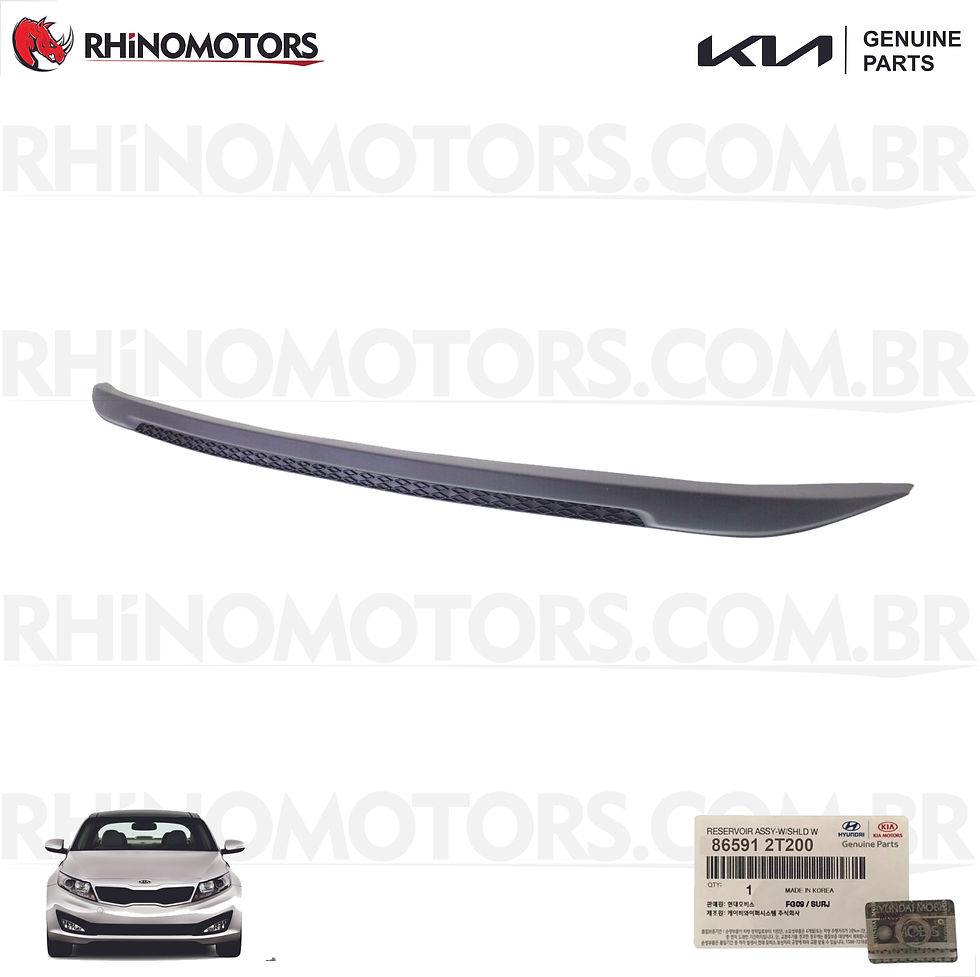 865912T200 - Borda Do Parachoque Dianteiro Kia Optima 2010 A 2014