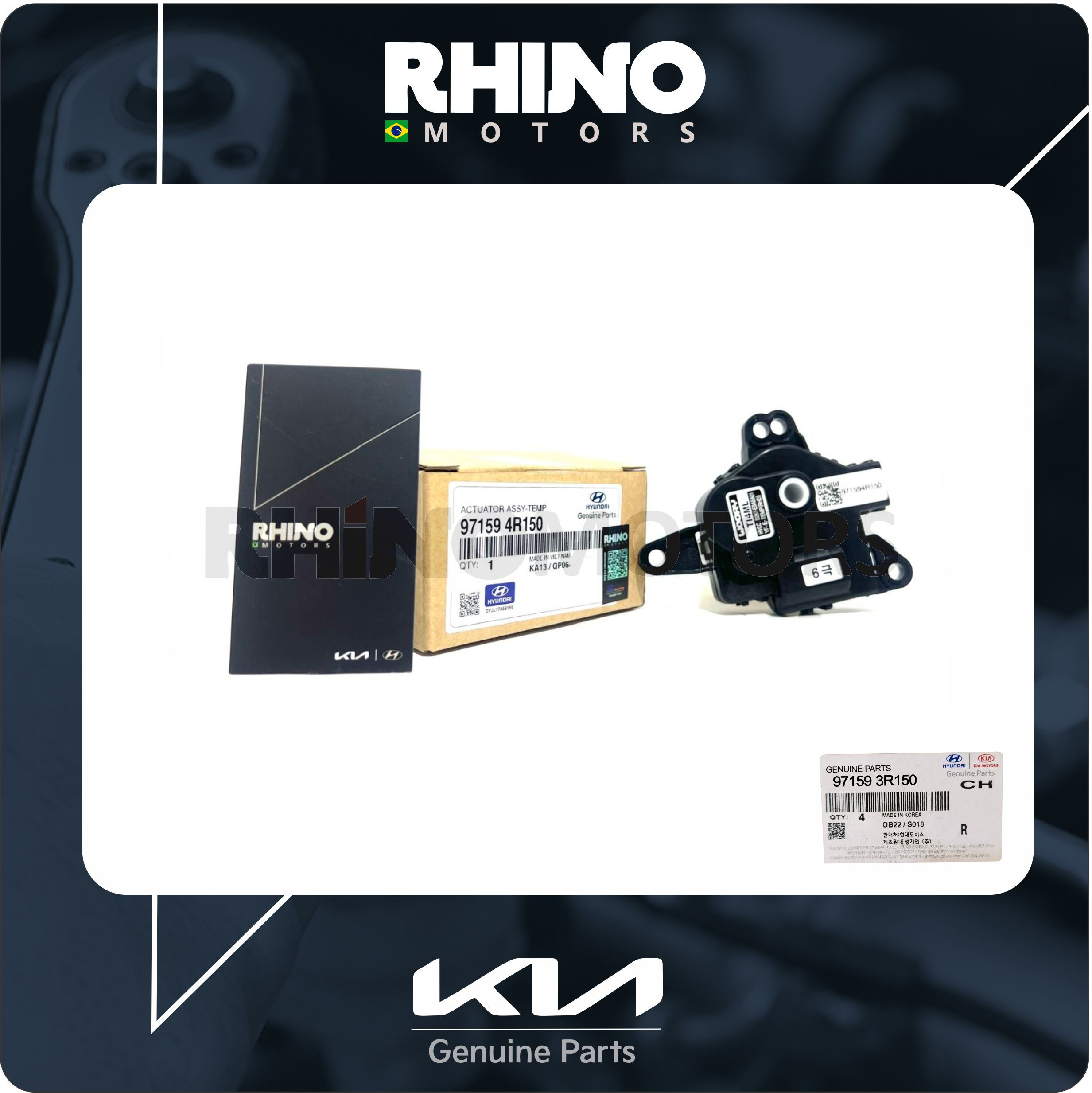 Atuador de temperatura AZERA 12/17 CADENZA 14/16 SATA FE 13/18 971594R150