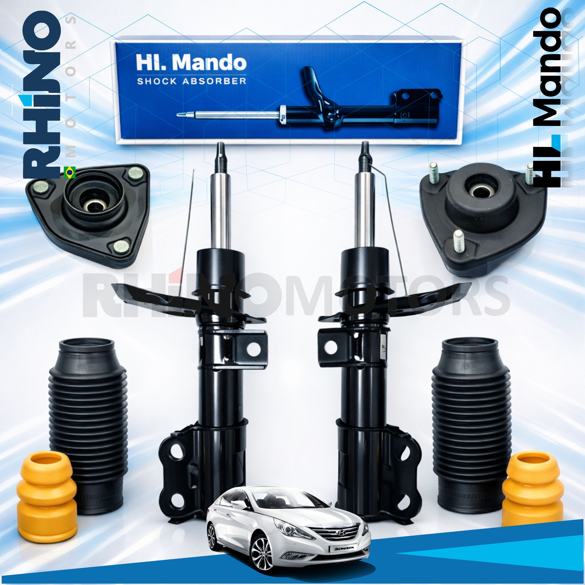 KIT AMORTECEDOR DIANTEIRO HYUNDAI SONATA 2012 A 2013