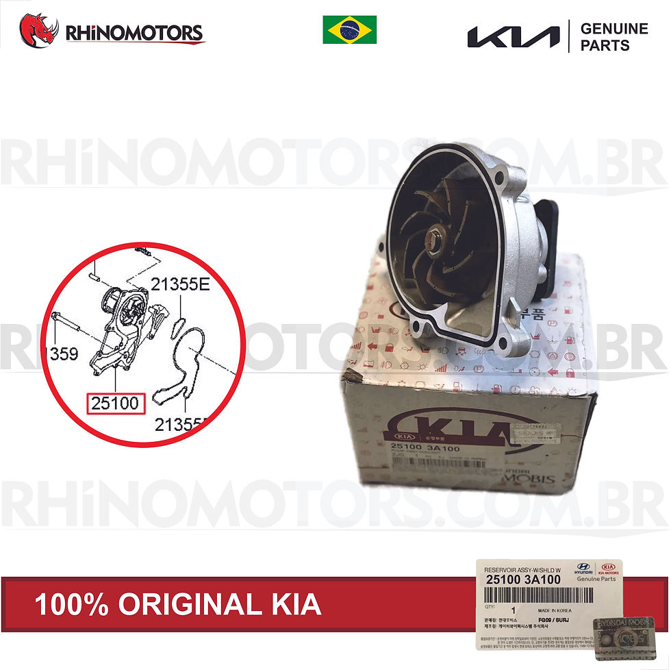 Miniatura: 251003A100 Bomba Água Motor Kia Mohave 3.0 V6 2008-2015 Diesel