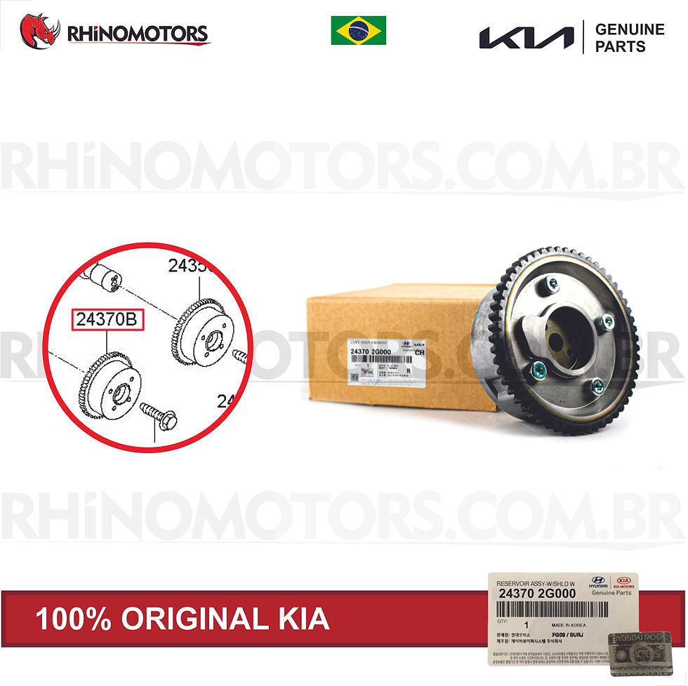 Miniatura: 243702G000 Polia Variavel Escape TUCSON SANTA FE SONATA SORENTO OPTIMA CERATO