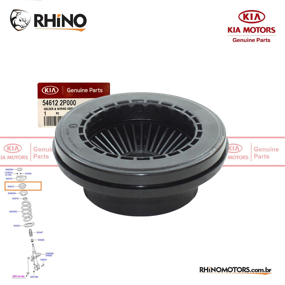 Miniatura: 546122P000 - PAR ROLAMENTO AMORT. DIANT. HYUNDAI SANTA FE KIA SORENTO