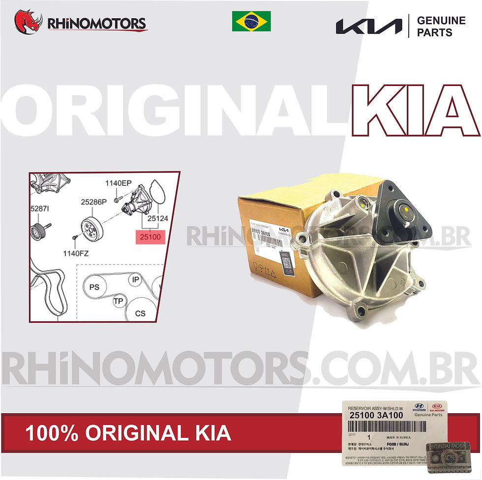 Miniatura: 251003A100 Bomba Água Motor Kia Mohave 3.0 V6 2008-2015 Diesel