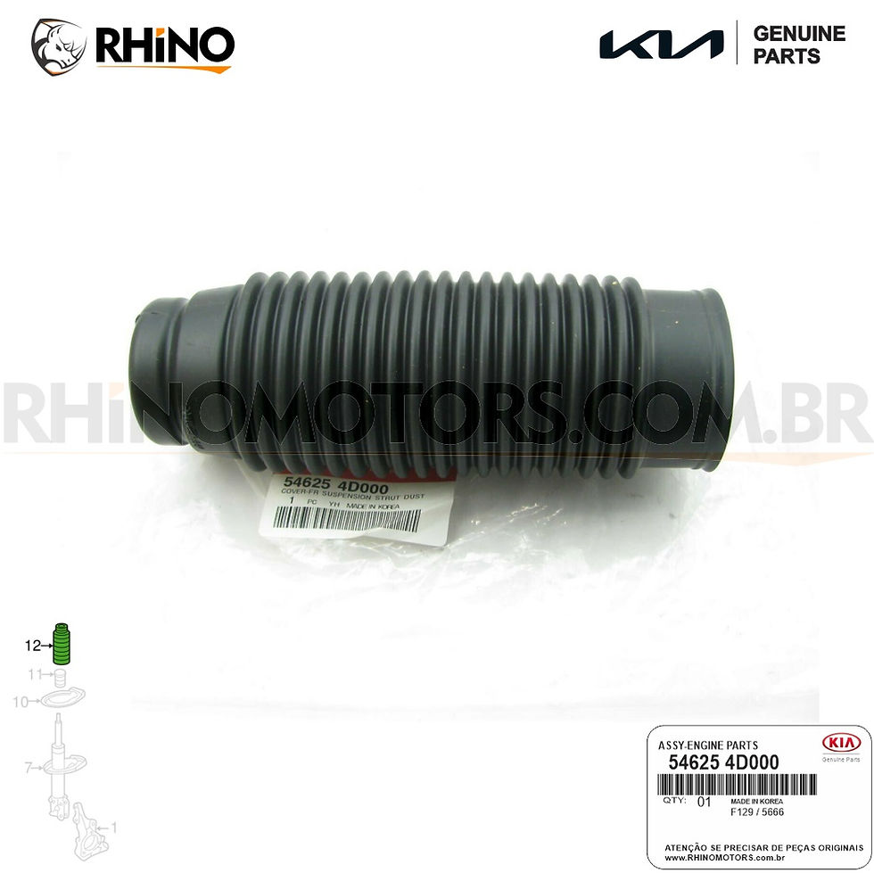 Miniatura: 546254D000 - Par Coifa Amortecedor Dianteiro todas Kia Carnival