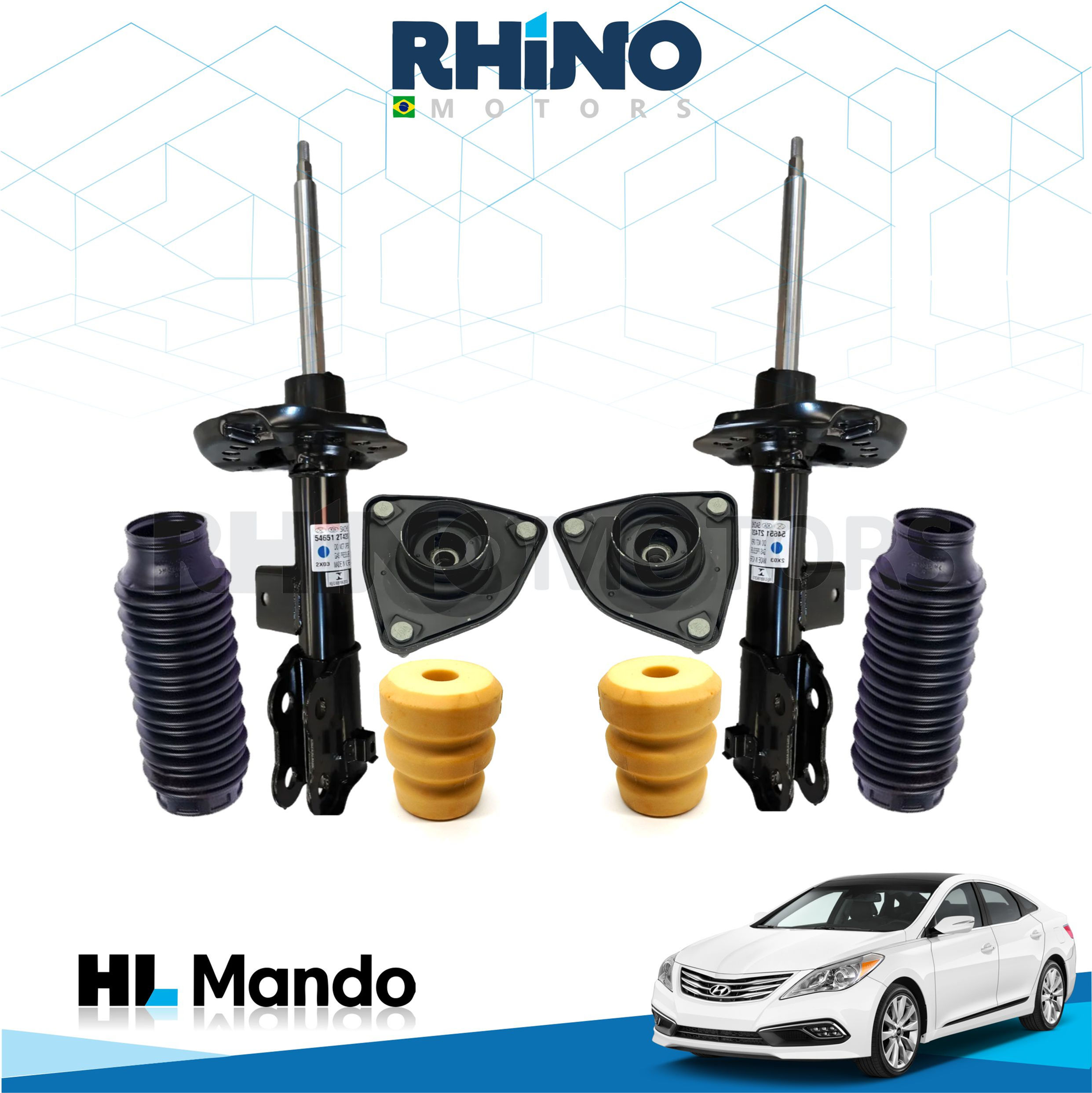 Kit Amortecedor Dianteiro HYUNDAI NEW AZERA 2012 A 2017