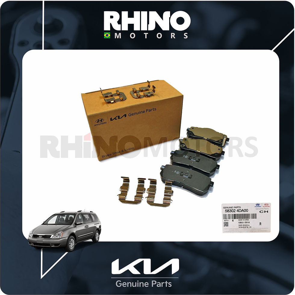 Miniatura: 583024DA00 - Pastilha Freio Traseira Kia Carnival 2006 A 2014