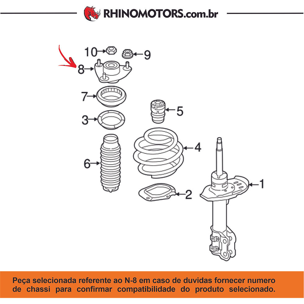 Miniatura: 546102T000 Par Coxins Amort. Diant. SONATA - AZERA - IX35 - CADENZA - SPORTAGE