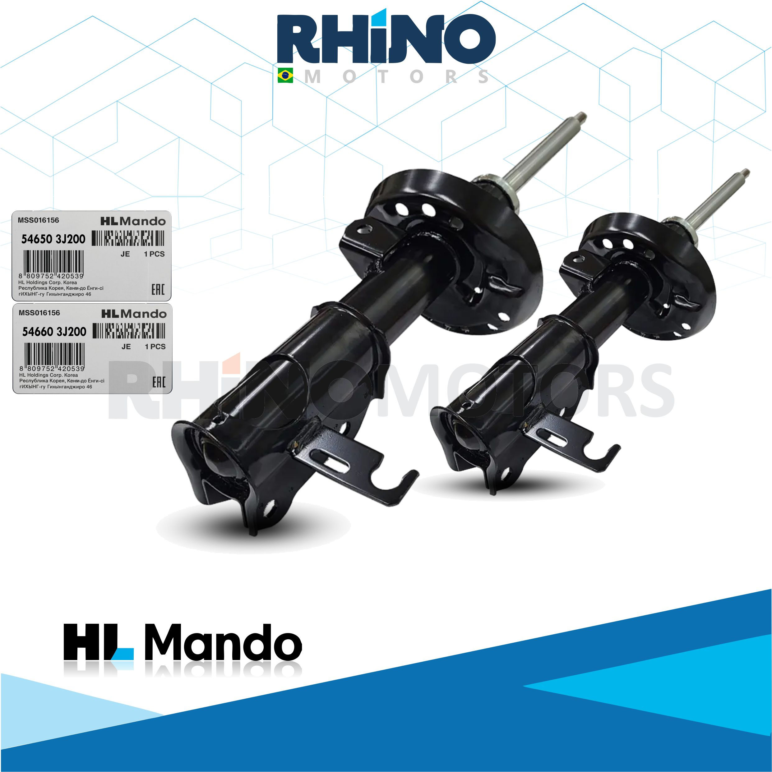 546503J200-546603J200 Par Amortecedor Dianteiro HYUNDAI VERA CRUZ 2007 A 2012
