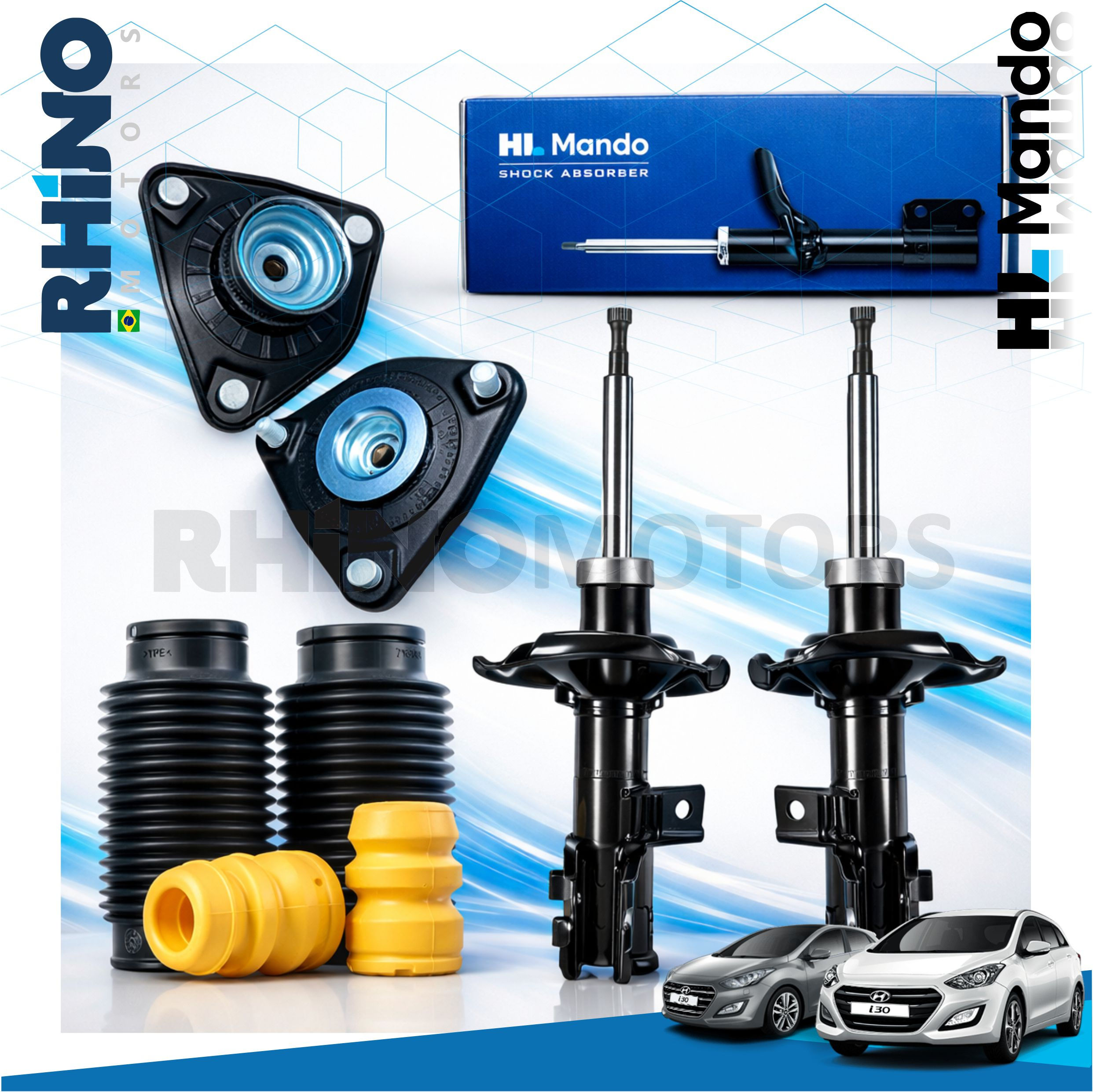 kit amortecedor dianteiro HYUNDAI I30 2012 A 2016