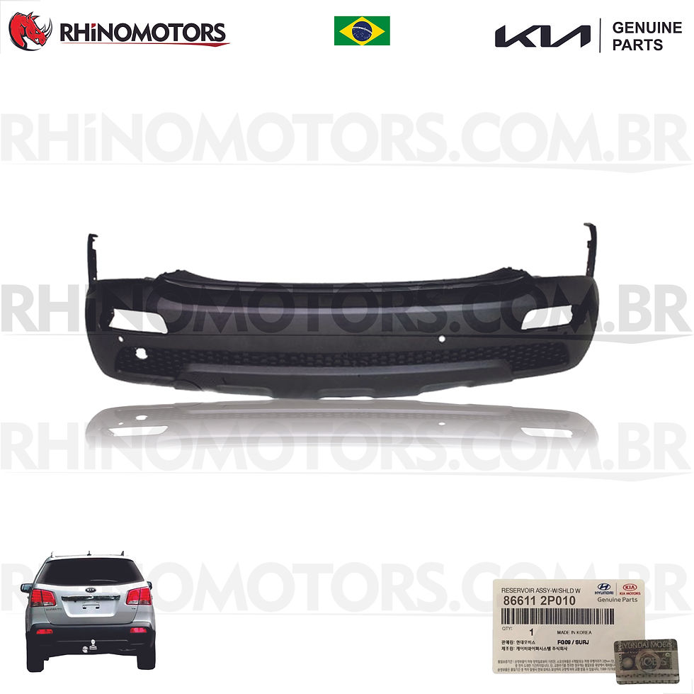 Miniatura: 866112P010 PARACHOQUE TRASEIRO KIA SORENTO 2009/2012