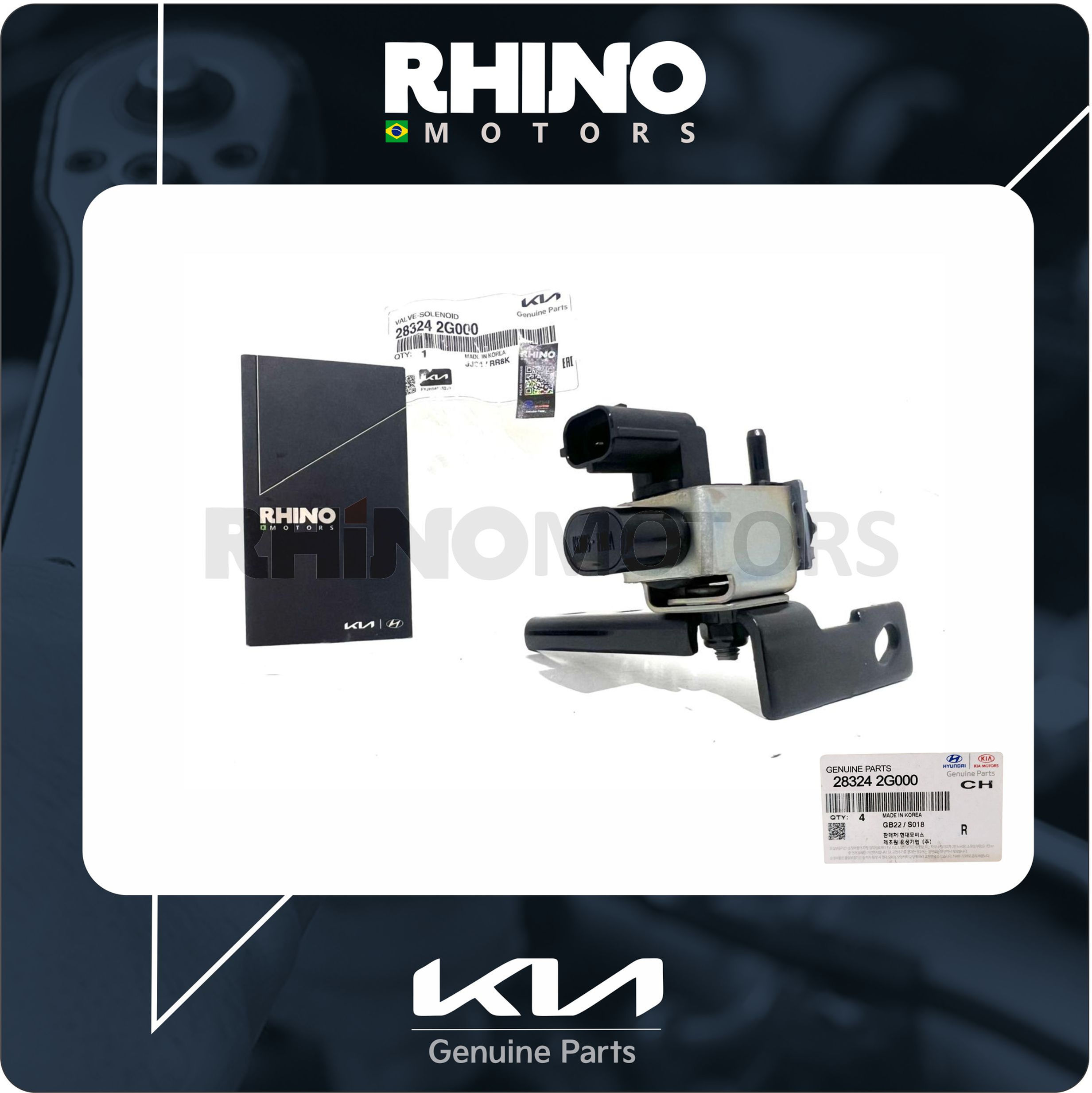 283242G000 - Valvula Solenoide SPORTAGE, OPTIMA, SORENTO,