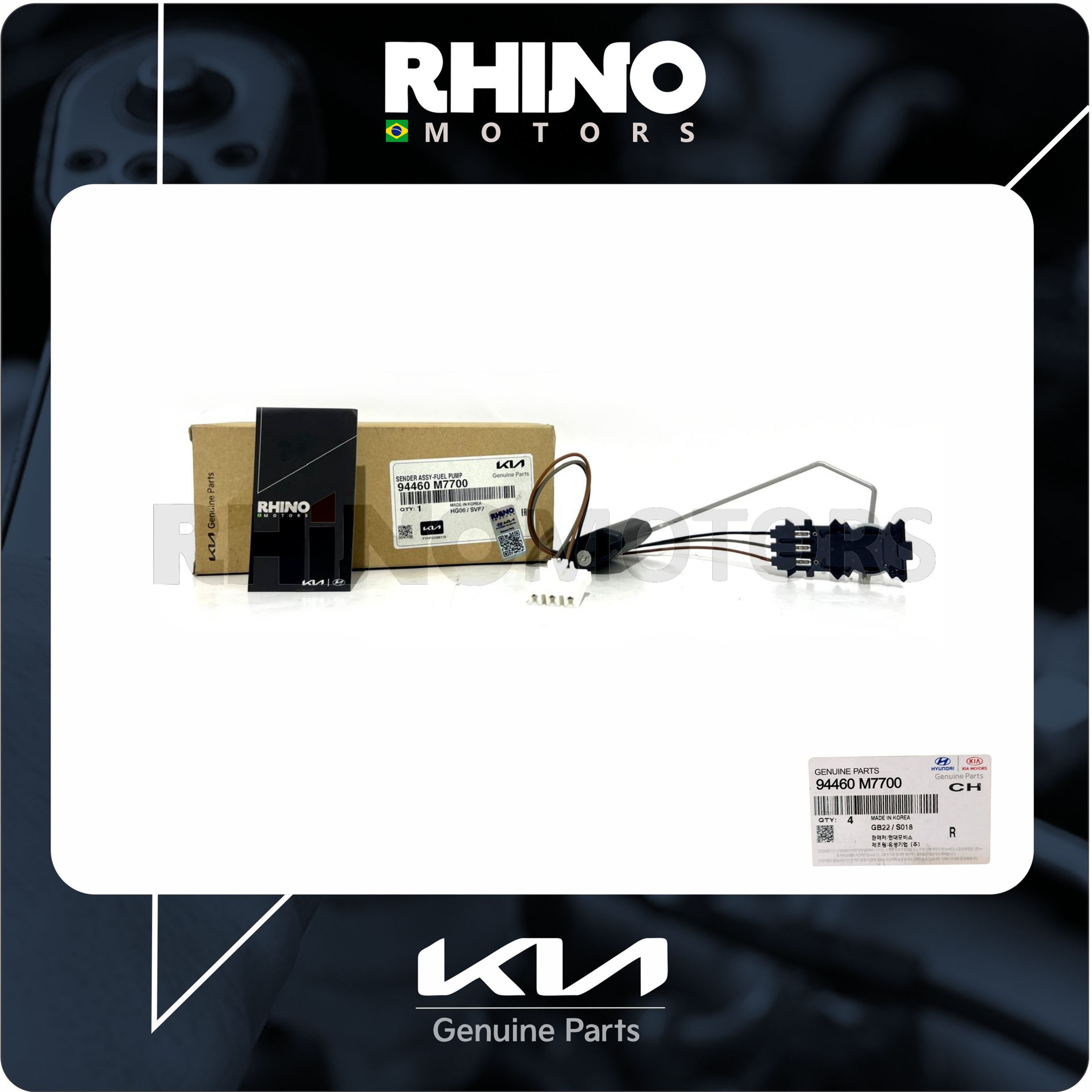 94460M7700 - Boia Sensor Nível Combustível Kia Cerato Flex 2019/2022