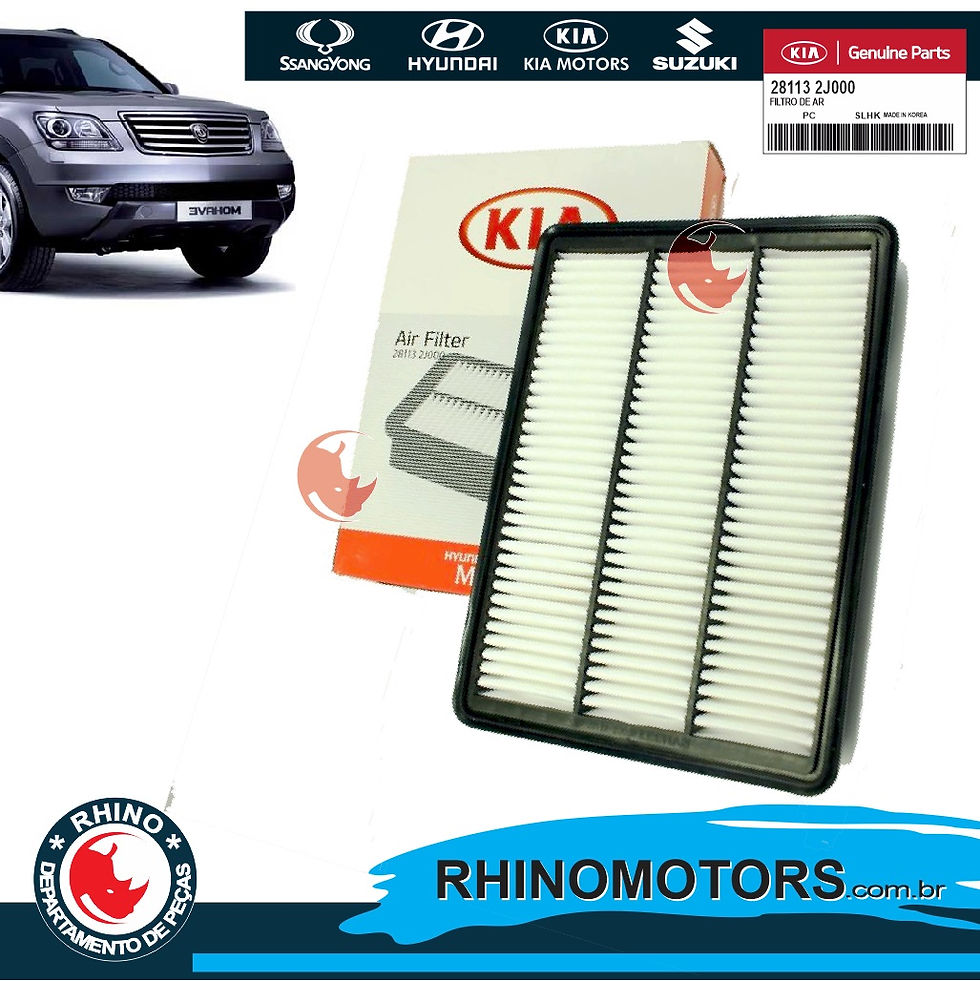 Miniatura: 281132J000 - Filtro De Ar Motor Kia Mohave Diesel Todas