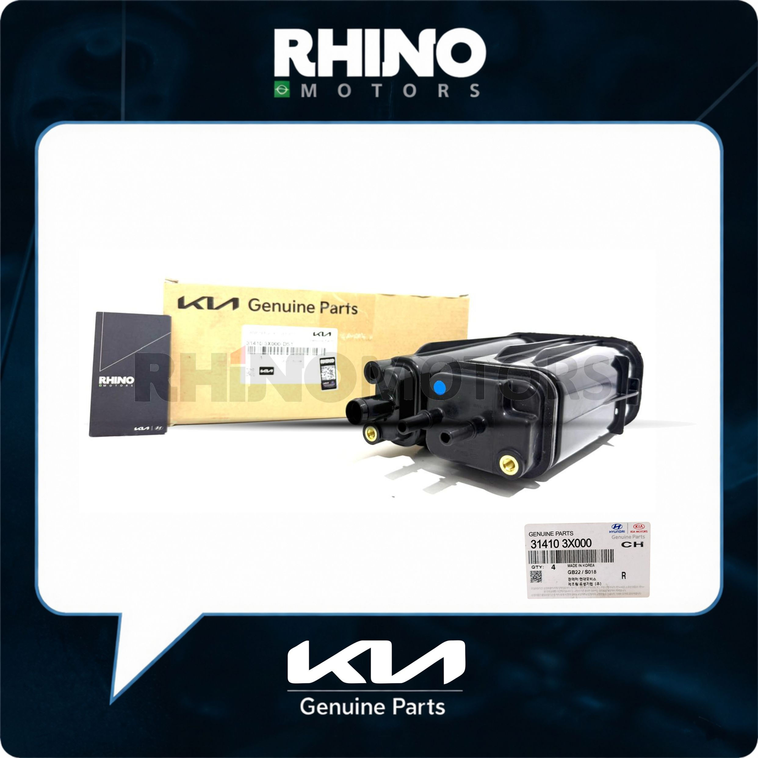 314103X000 conjunto do canister ELANTRA CERATO CARENS SOUL