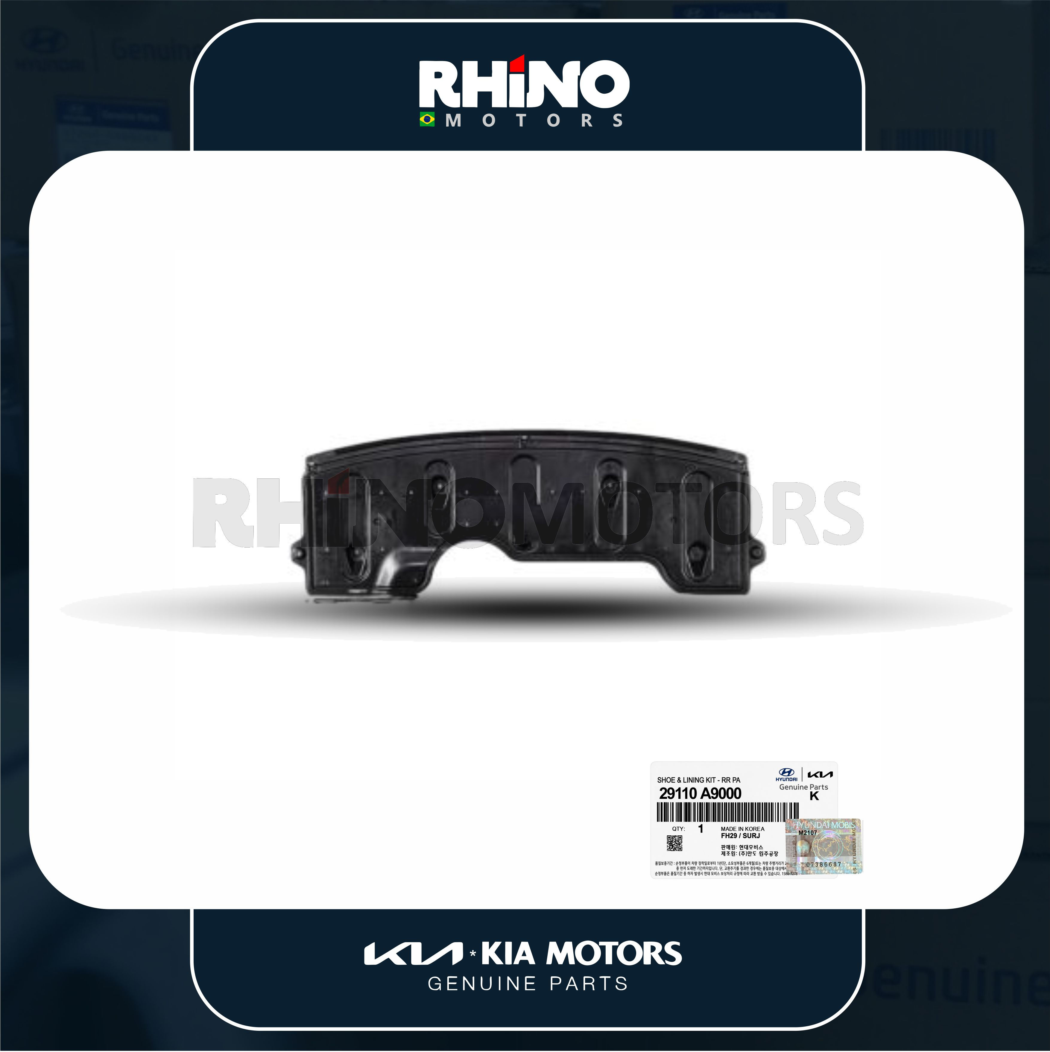 29110A9000 protetor de cárter inferior do motor KIA CARNIVAL 2015 A 2021