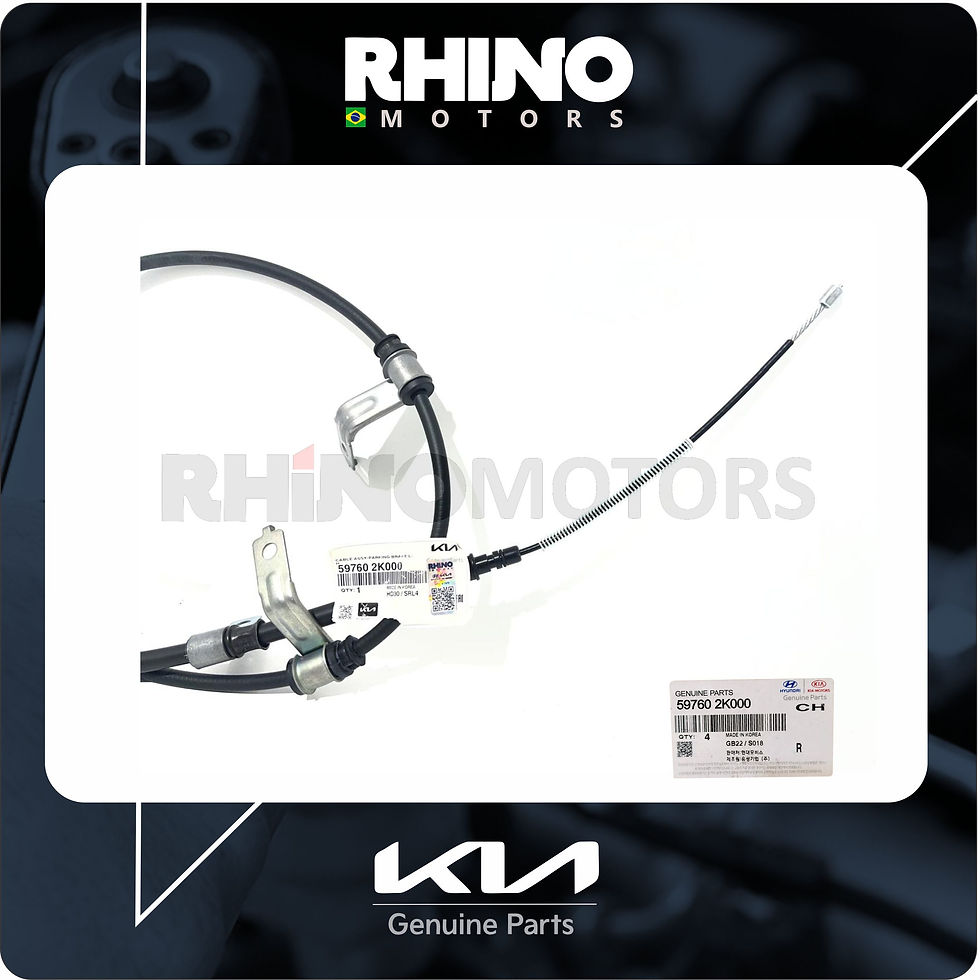 Miniatura: Cabo do Freio de Estacionamento Esquerdo KIA SOUL 2009 A 2013 / 597602K000