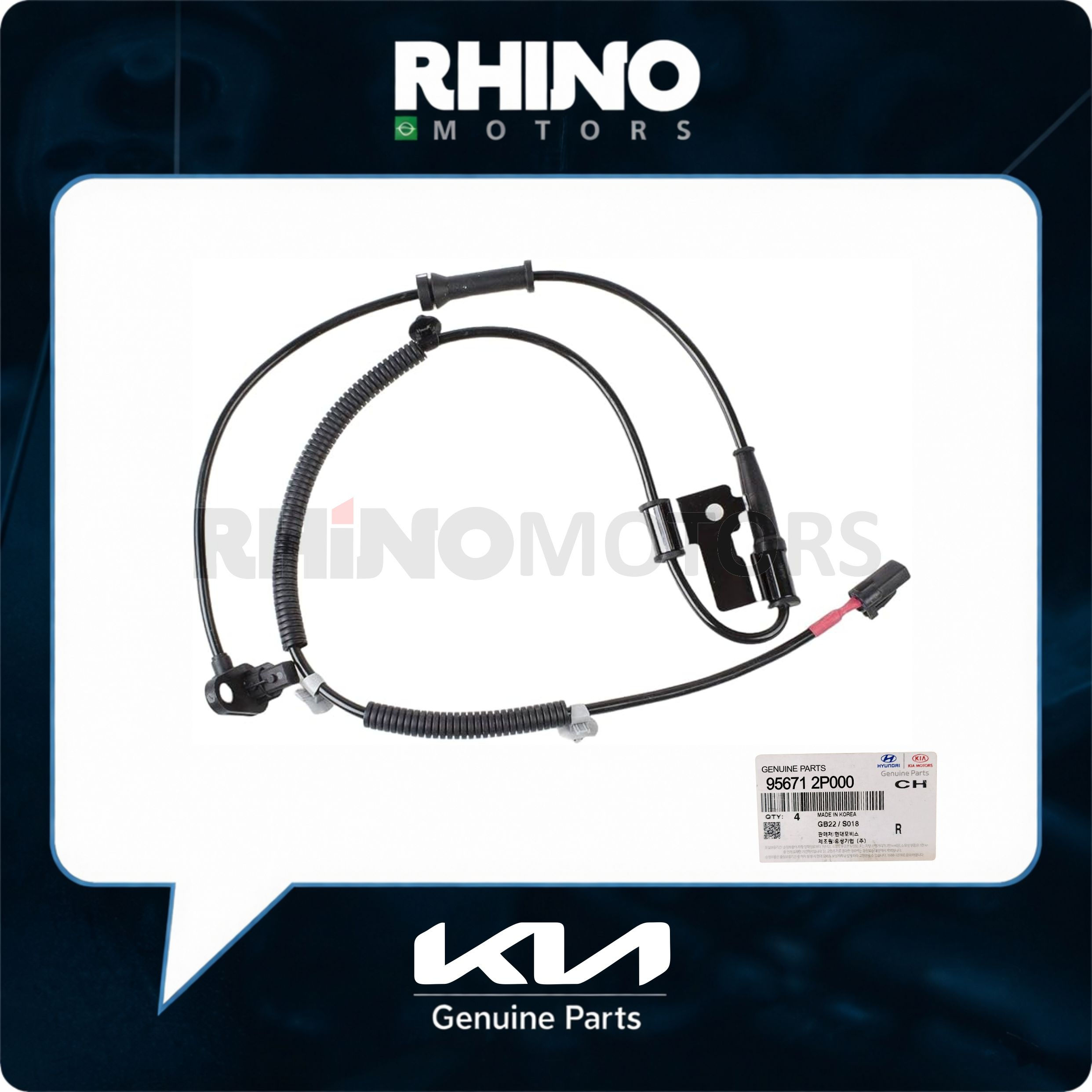 956712P000 sensor de velocidade do freio ABS dianteiro dir. SORENTO 10A15