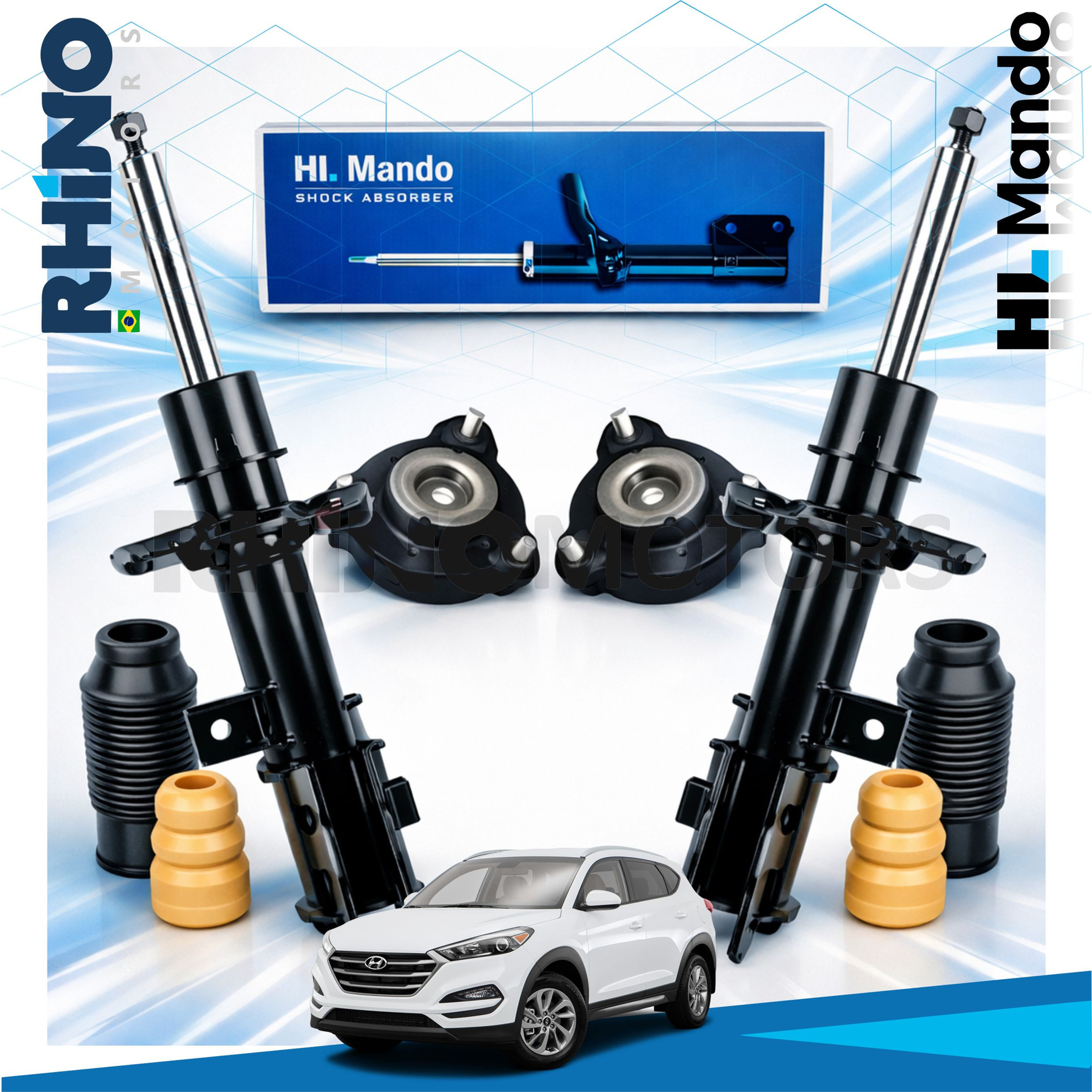 kit amortecedor dianteiro HYUNDAI TUCSON 2016 A 2022