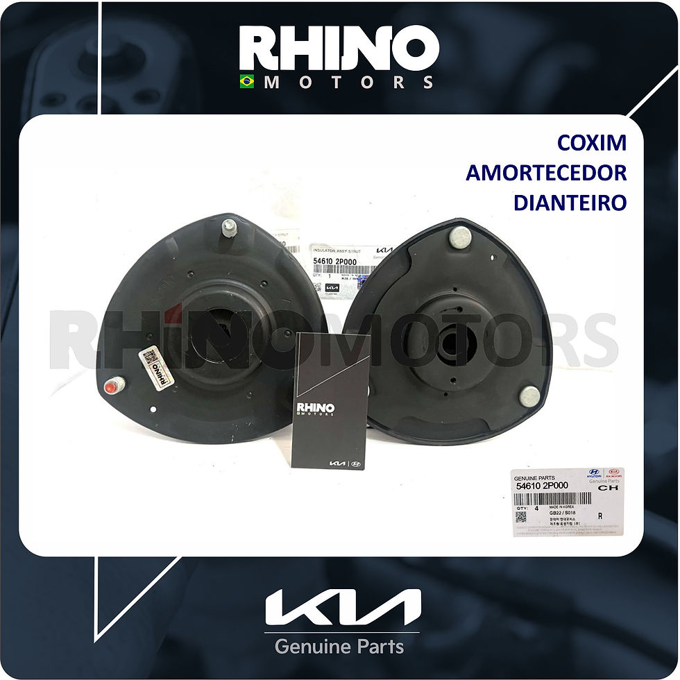 Miniatura: 546102P000 - Par Coxim Sup. Amort. Diant. Hyundai Santa Fé / Kia Sorento