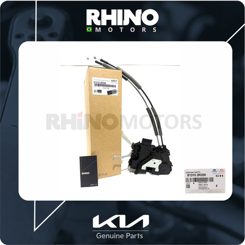 K様 813102K030 - FECHADURA DA PORTA DIANTEIRA ESQUERDA ( MOTORISTA