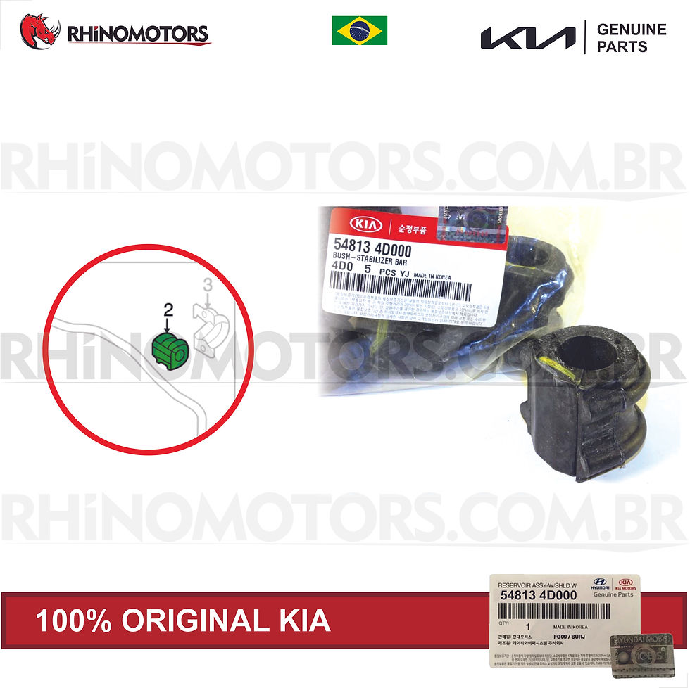 Miniatura: 548134D000 - Par Buchas Da Barra Estabilizadora Diant. Kia Carnival 2006 A 2015
