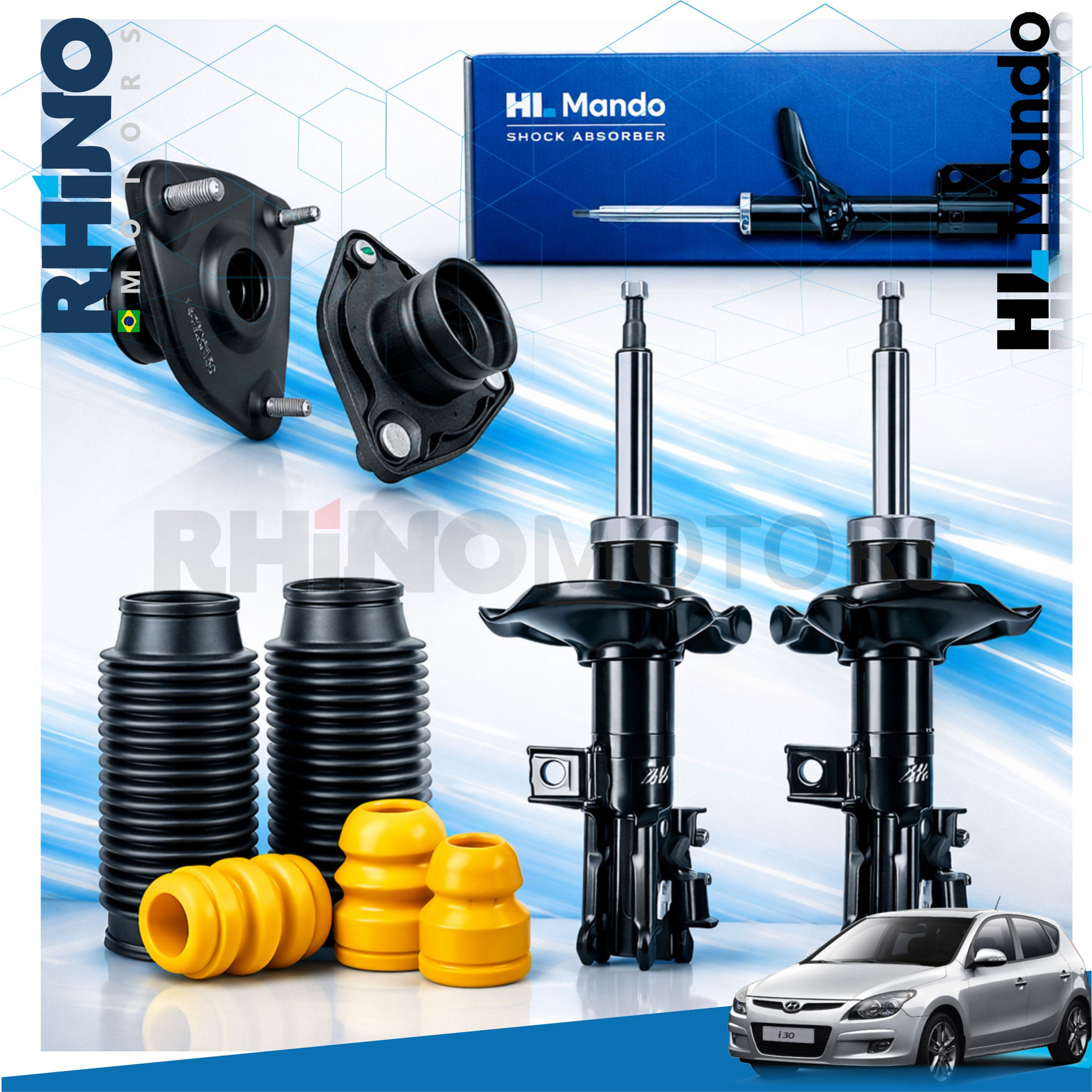 kit amortecedor dianteiro HYUNDAI I30 2010 A 2012