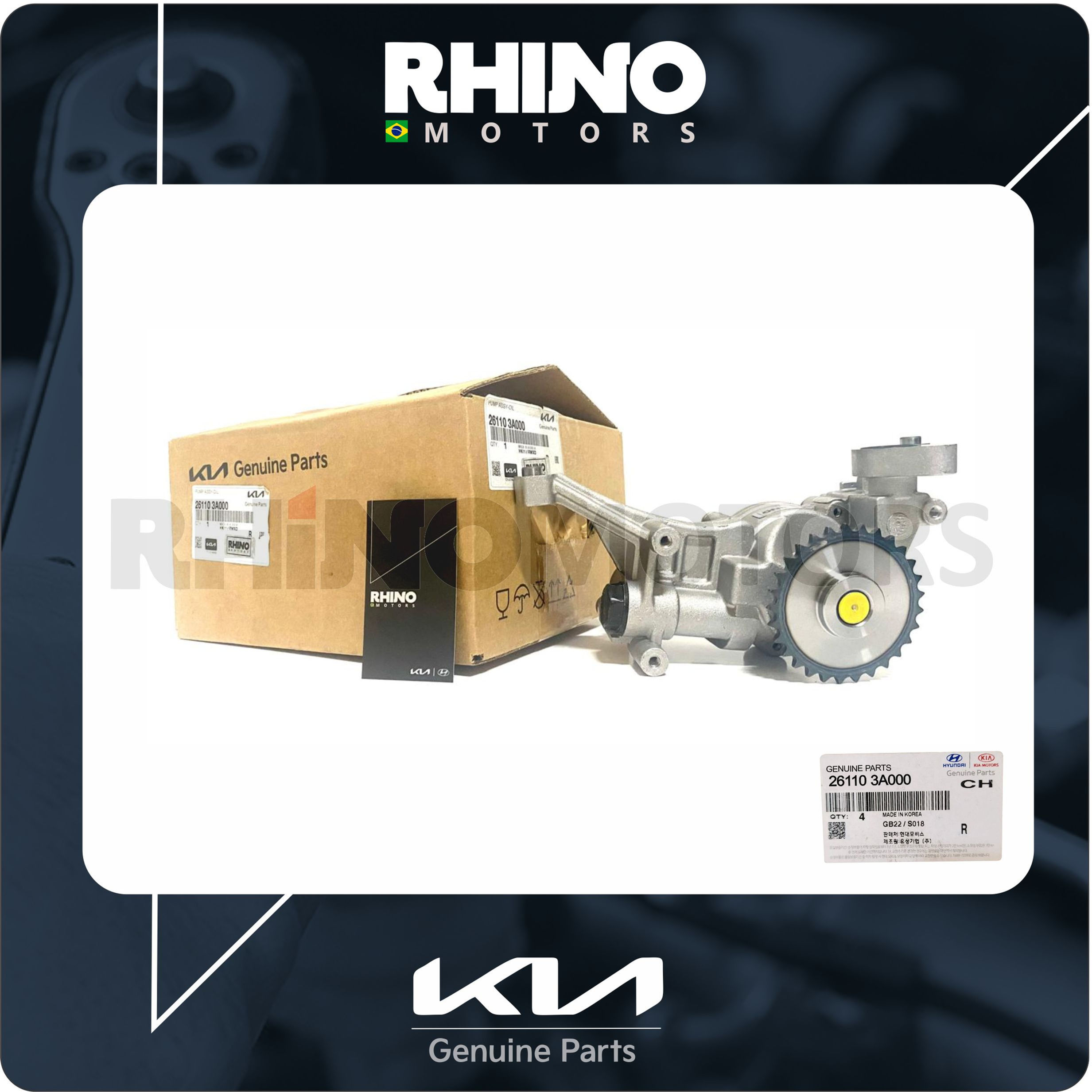 261103A000 - BOMBA OLEO KIA MOHAVE 3.0 DIESEL