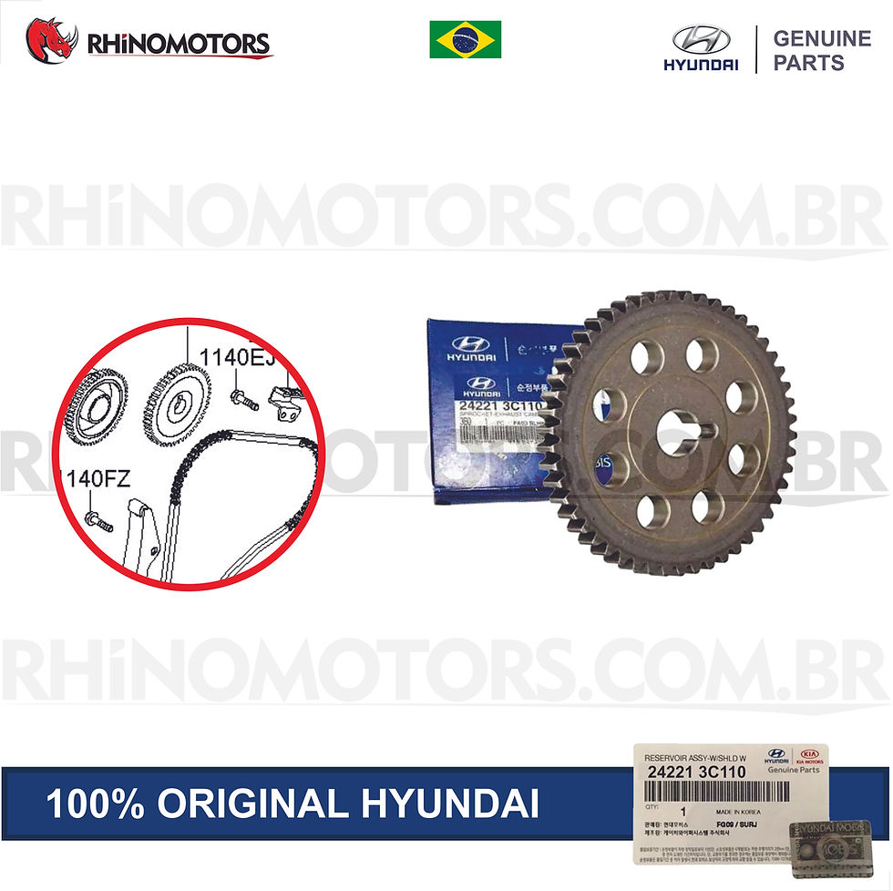 Miniatura: 242213C110 Coroa Do Comando SORENTO, CADENZA, CARNIVAL (3.3/3.8/3.5)