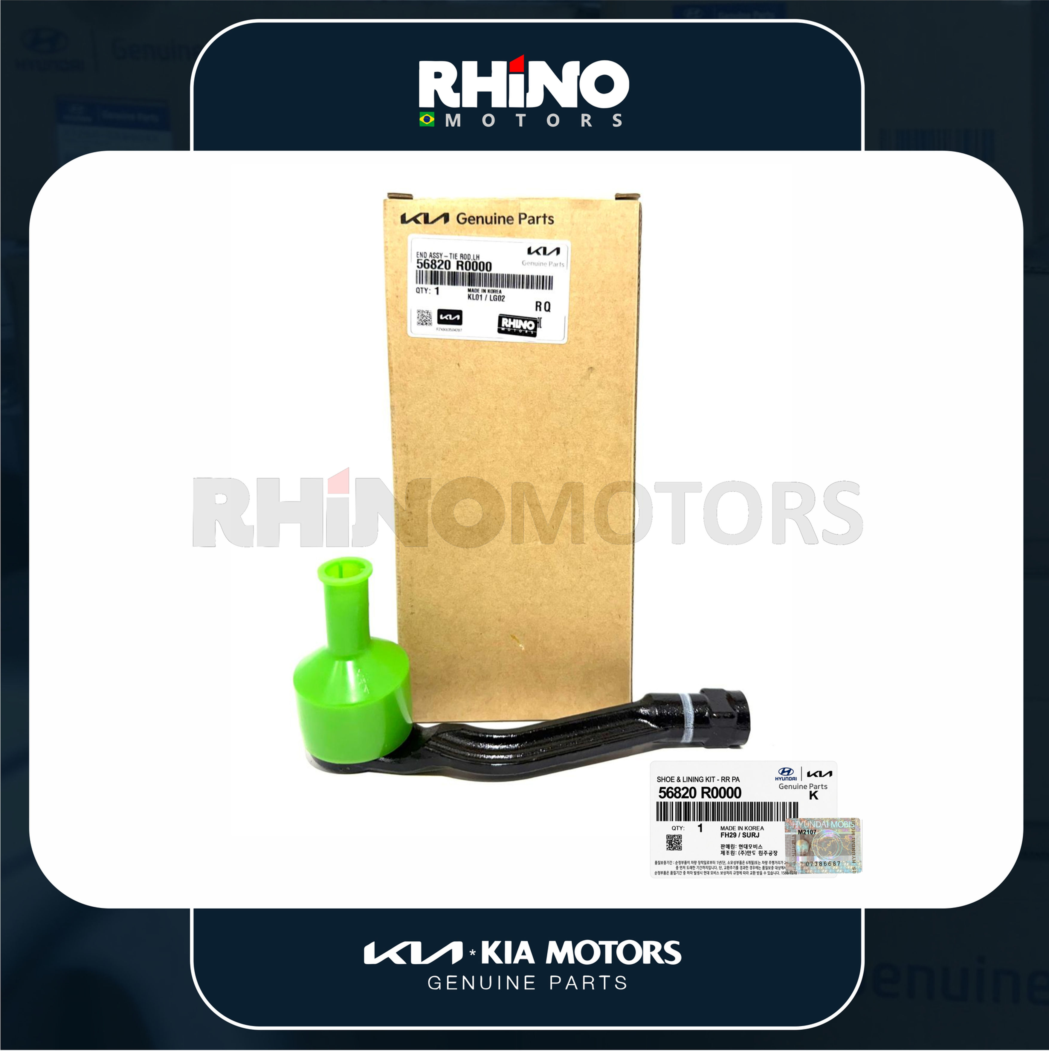 56820R0000 terminal de direção esquerdo KIA CARNIVAL 2021 A 2026