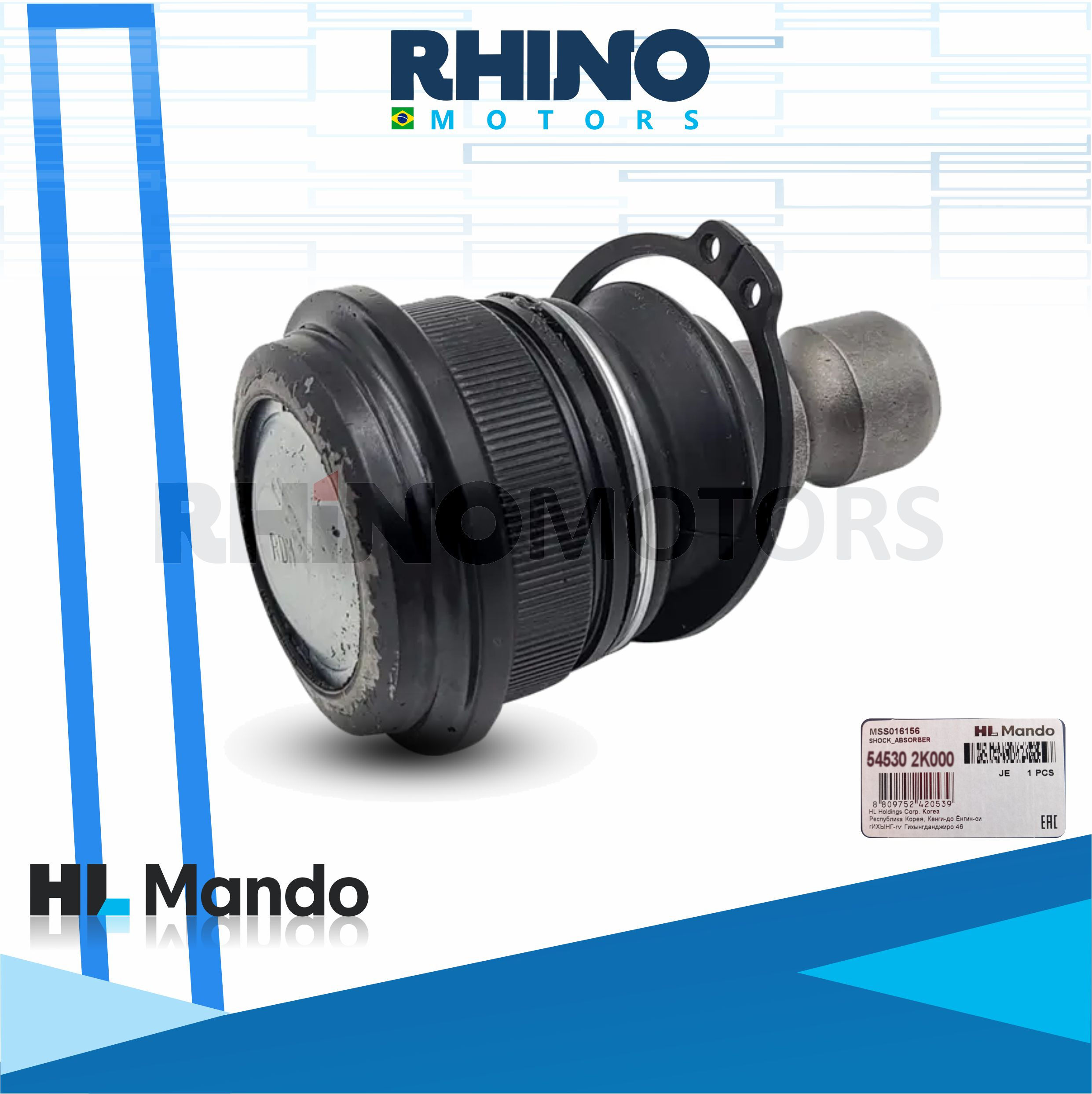 545302K000 Pivô Bandeja Dianteira Inferior KIA SOUL, CERATO 2009 A 2013