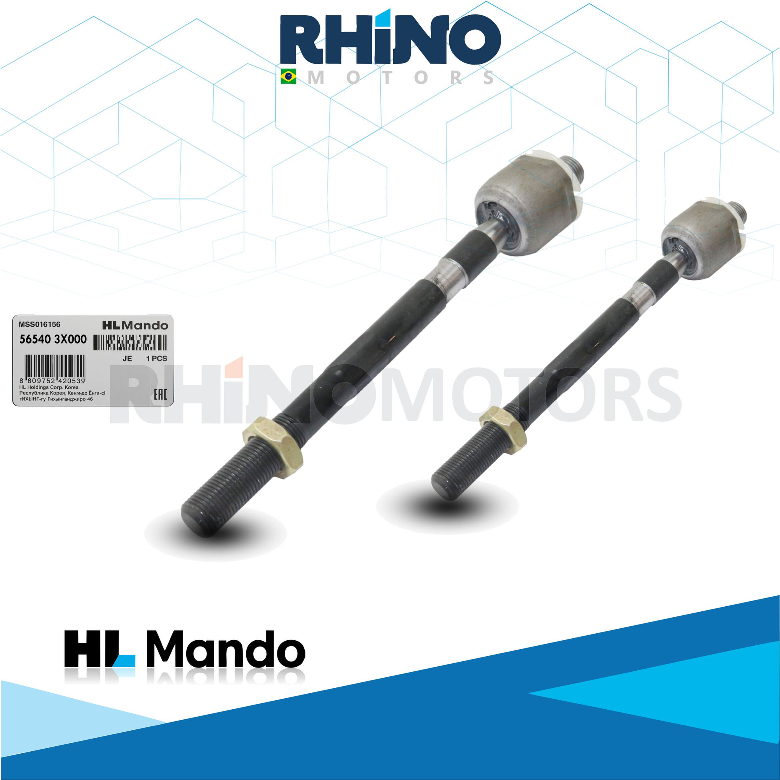 Par Barra Axial Hyundai Elantra, Veloster, I30 Kia Cerato (565403x000)