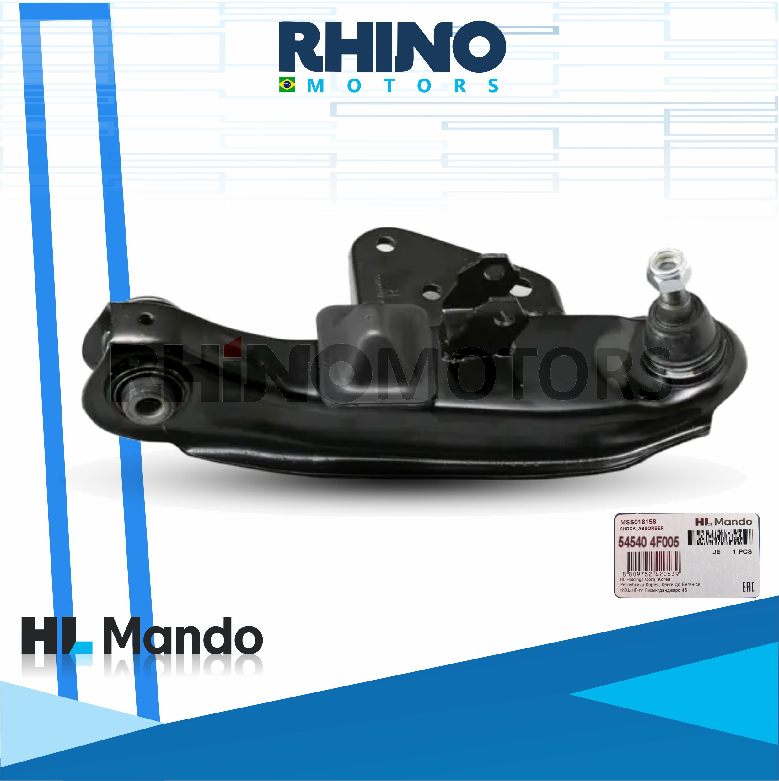 545404F005 Bandeja Superior Dianteira Direita HYUNDAI HR. KIA BONGO 2004 A 2021