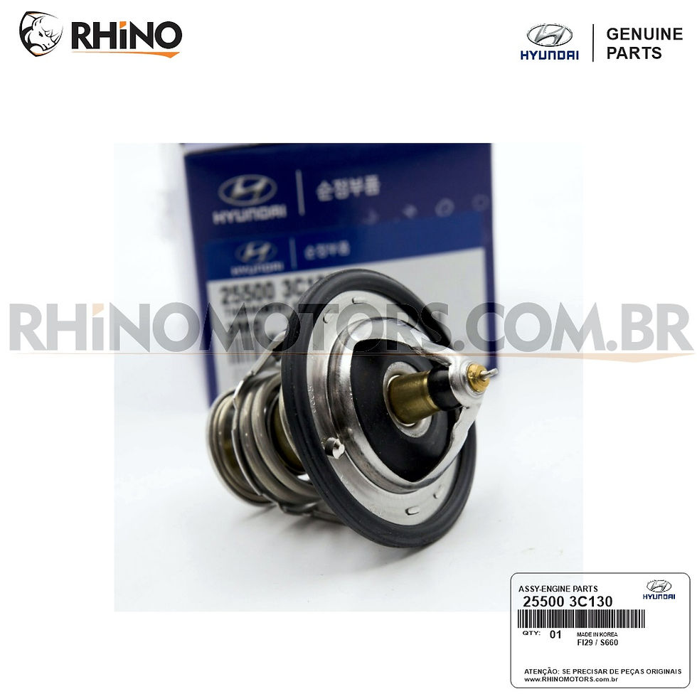 Miniatura: 255003C130 Válvula Termostática Santa Fé 3.5 New Azera 3.0/3.3 Sorento 3.5
