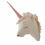 Miniaturbild: La petite surprise Couture Einhorn Kopf Weiß-Rosa
