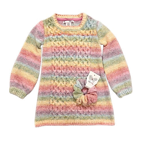 Nula Bug - Set Strickkleid & Scrunchi