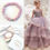 Miniaturbild: La petite surprise Couture Armband mit Teddy Gummibärchen Matt Pink