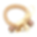 Crystal elastisches Armband mit Perlen Champagner